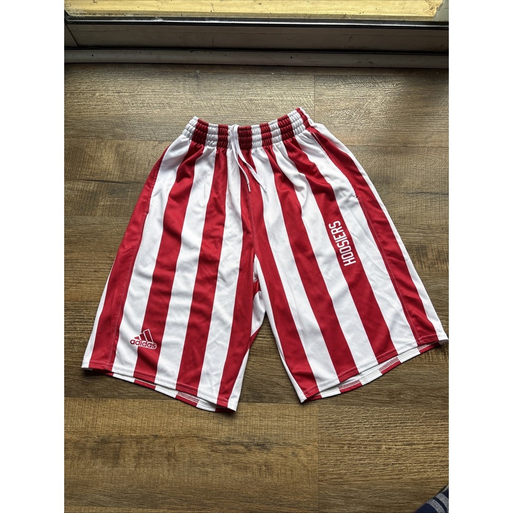 Indiana University Hoosiers PLAYER ISSUE Adidas Candy Stripe Shorts Men Small